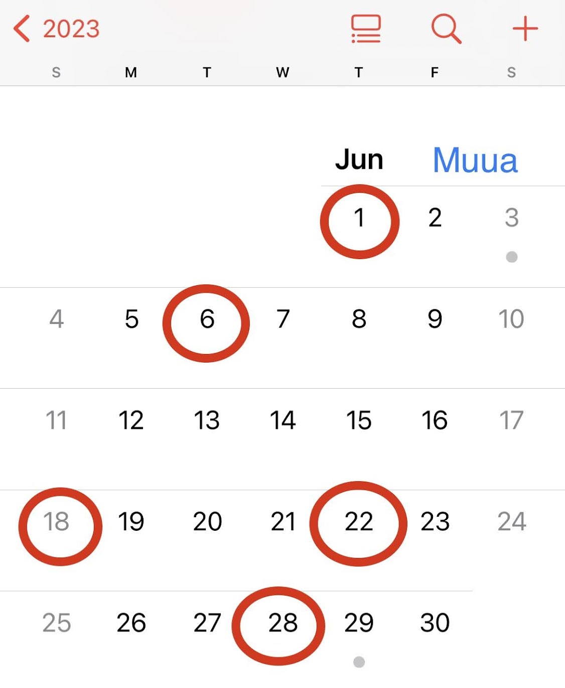 Lịch các ngày đặc biệt tháng 6 để tăng online sales